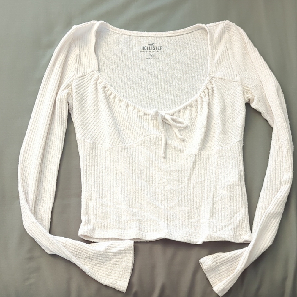 White Hollister Long Sleeve